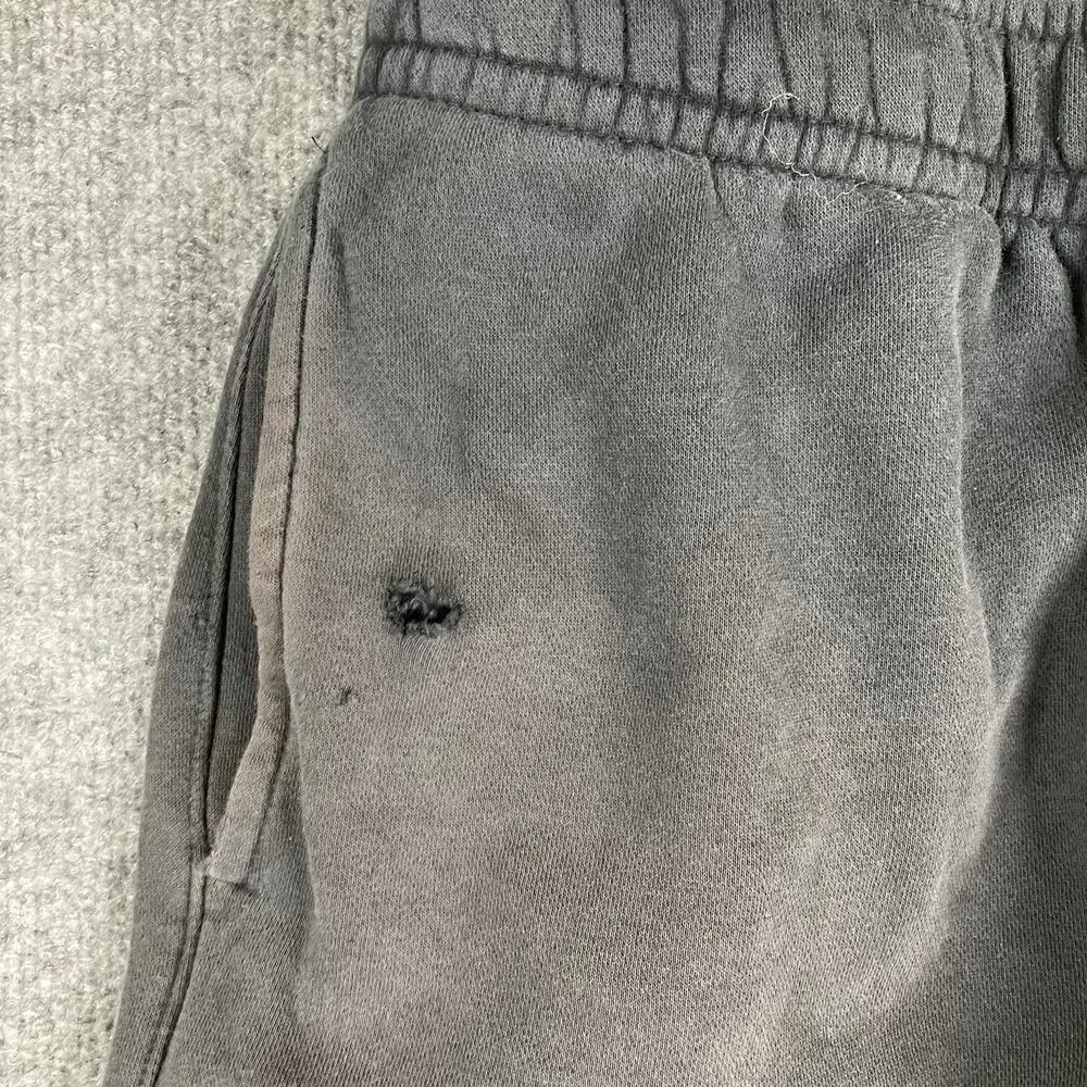 Nike Sweatpants Mens Size M Black Fleece Joggers Tapered‎ Fit Drawstring Pockets